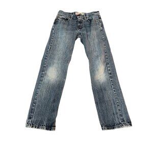 Levis 514 Straight Women's 100% Cotton Blue Jeans, Size 28X28 16 R